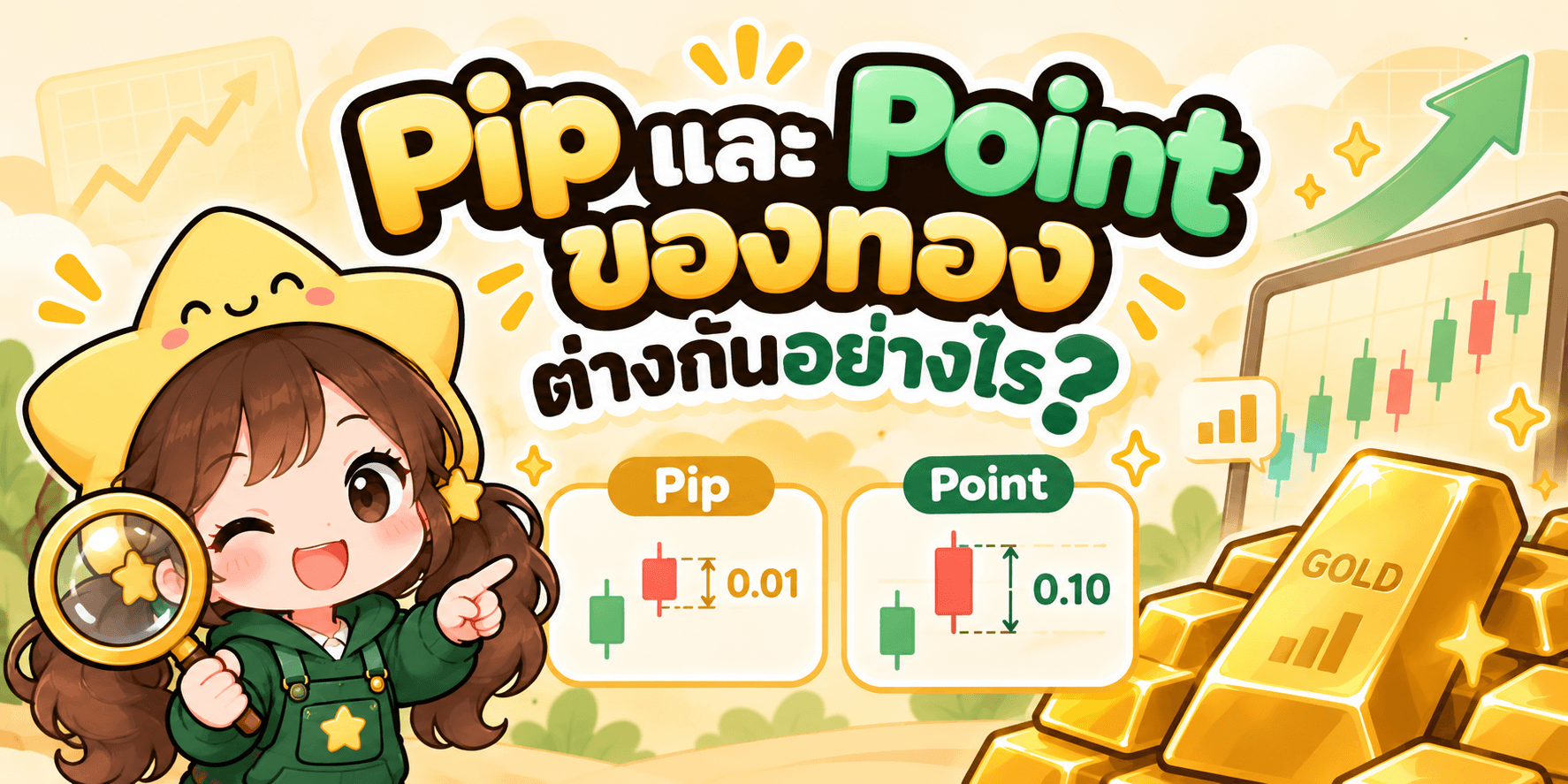 ภาพประกอบหน่วยวัดการเคลื่อนไหวของราคา