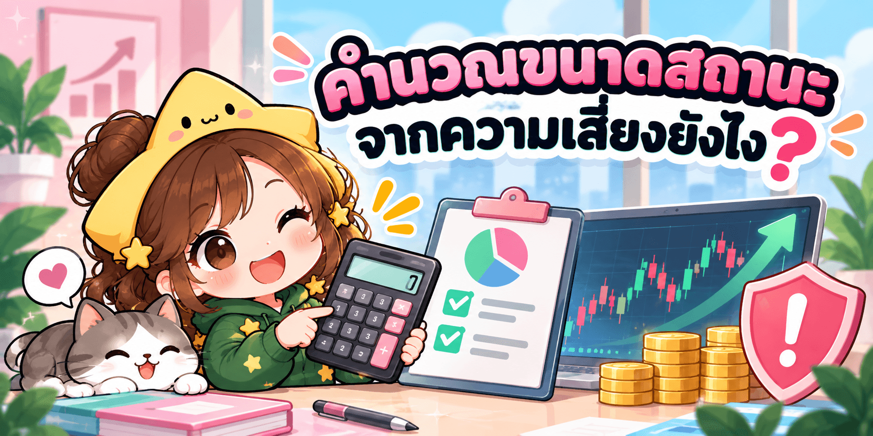 ภาพประกอบสัดส่วนความเสี่ยงเล็ก ๆ ของพอร์ตทั้งก้อน