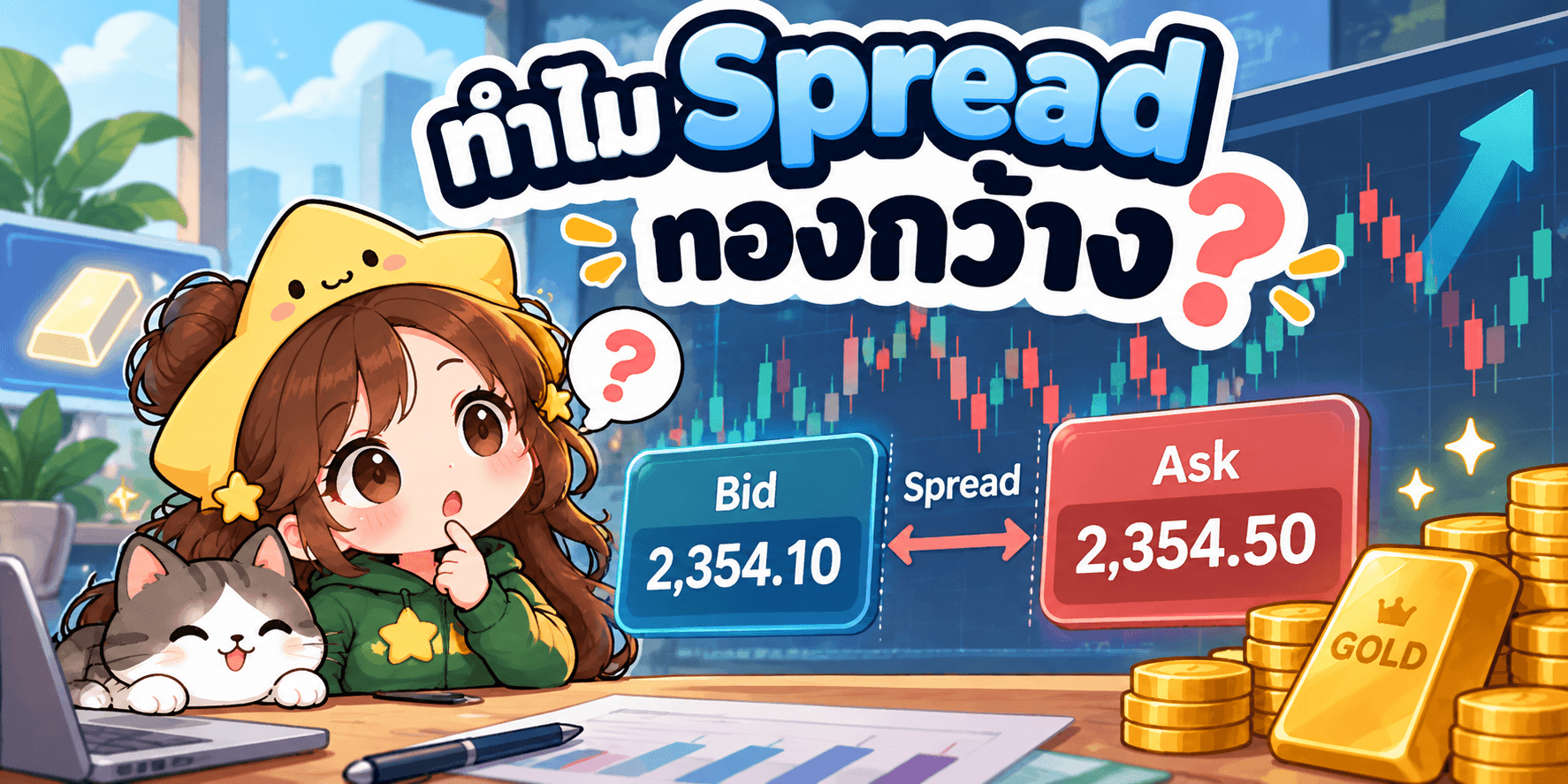 ภาพประกอบส่วนต่างระหว่างราคาซื้อกับราคาขาย